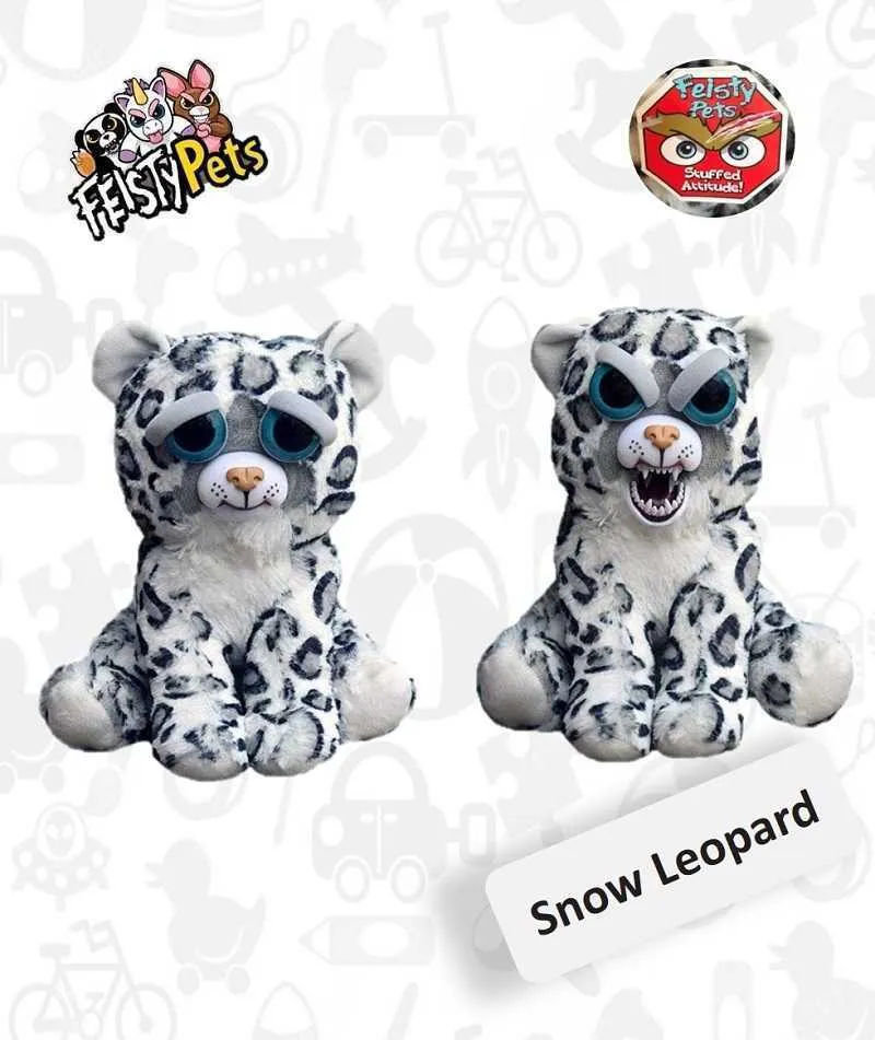 Feisty pets shop snow leopard