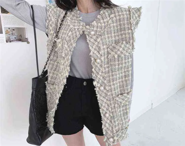 TWEED VEST 新品未使用タグ付き OHGA TWEED VEST 新品未使用タグ付き OHGA