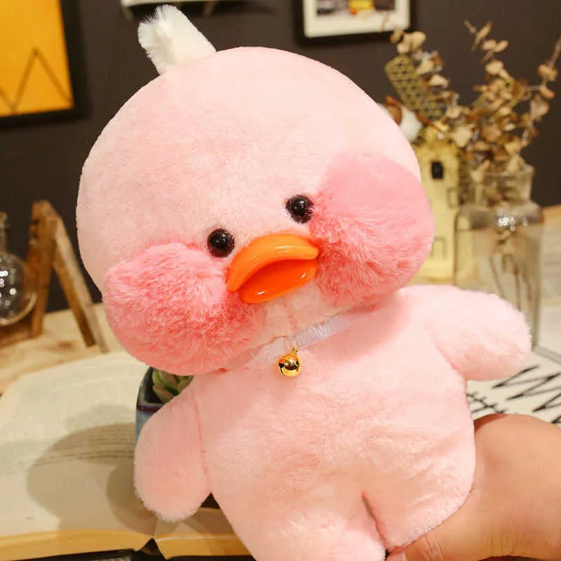30Cm Pink Lalafanfan Kawaii Cafe Mimi Yellow Duck Snuffel Sweet