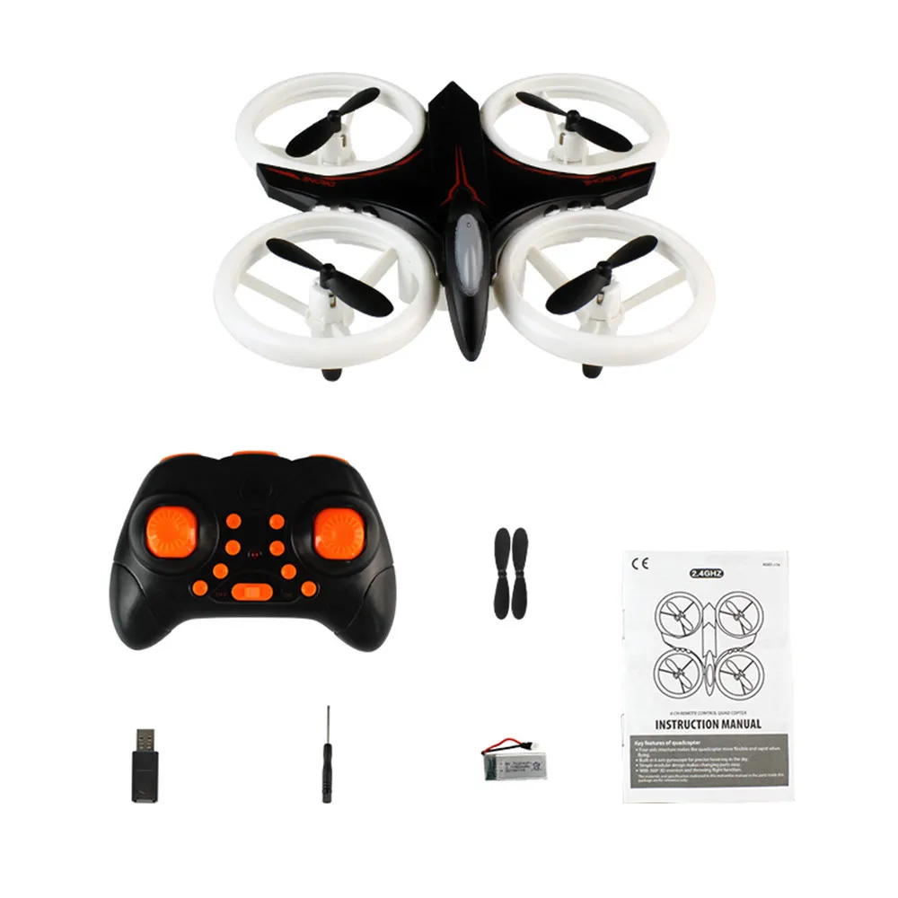 XXD158 Прохладный Свет Беспилотный Вертолет Игрушка Quadcopter Drone Без  Головы 6axis Один Ключ Возврат 360 Градусов Flip LED RC Игрушки От 24 174  руб. | DHgate