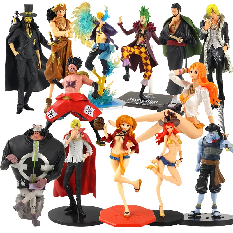 Uma peça mihawk figura anime dracule modelo boneca com espada brinquedos  presentes boneca de brinquedo - AliExpress