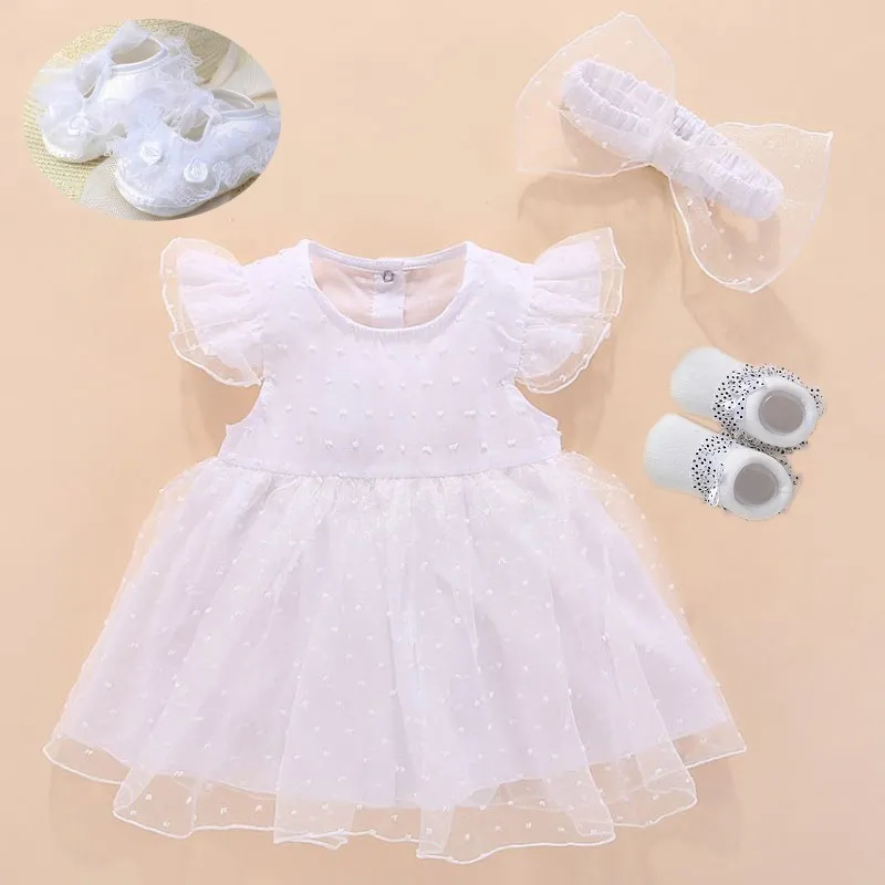 Vestido branco 1 sales ano