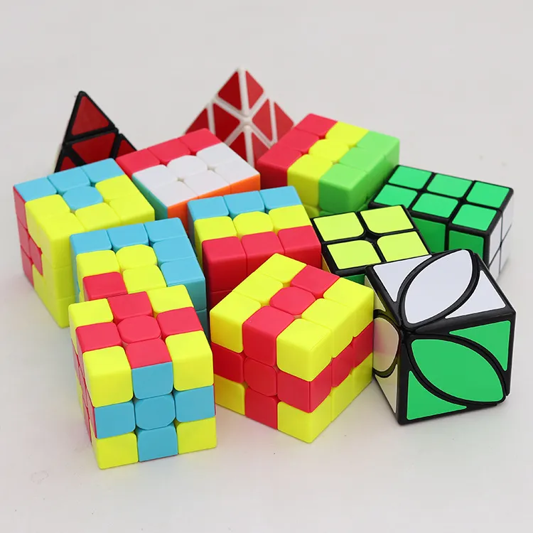 Compra online de 3x3x3 Cubos Mágicos Cubo Rubike Cubos Twist Puzzle Magico  Cubo Jogos Speed Brinquedos de Aprendizagem Educacional