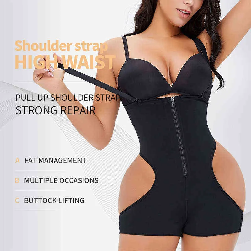 SEXYWG Butt Lifter Tummy Control Panties Booty Pulling Underwear Body Shaper  Waist Trainer Corset Shapewear Plus Size 211218 From 13,07 €