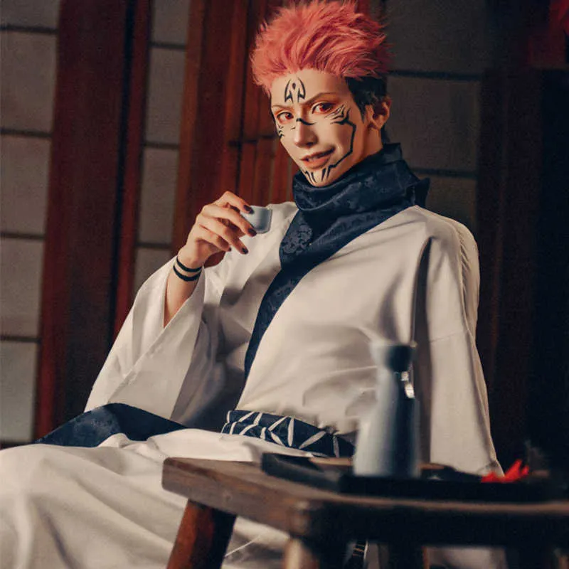 Compra online de Anime uma peça cosplay traje jujutsu kaisen