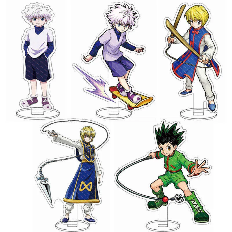 Hunter X Hunter Leorio Figure Acrylic Stand Desk Decor Model