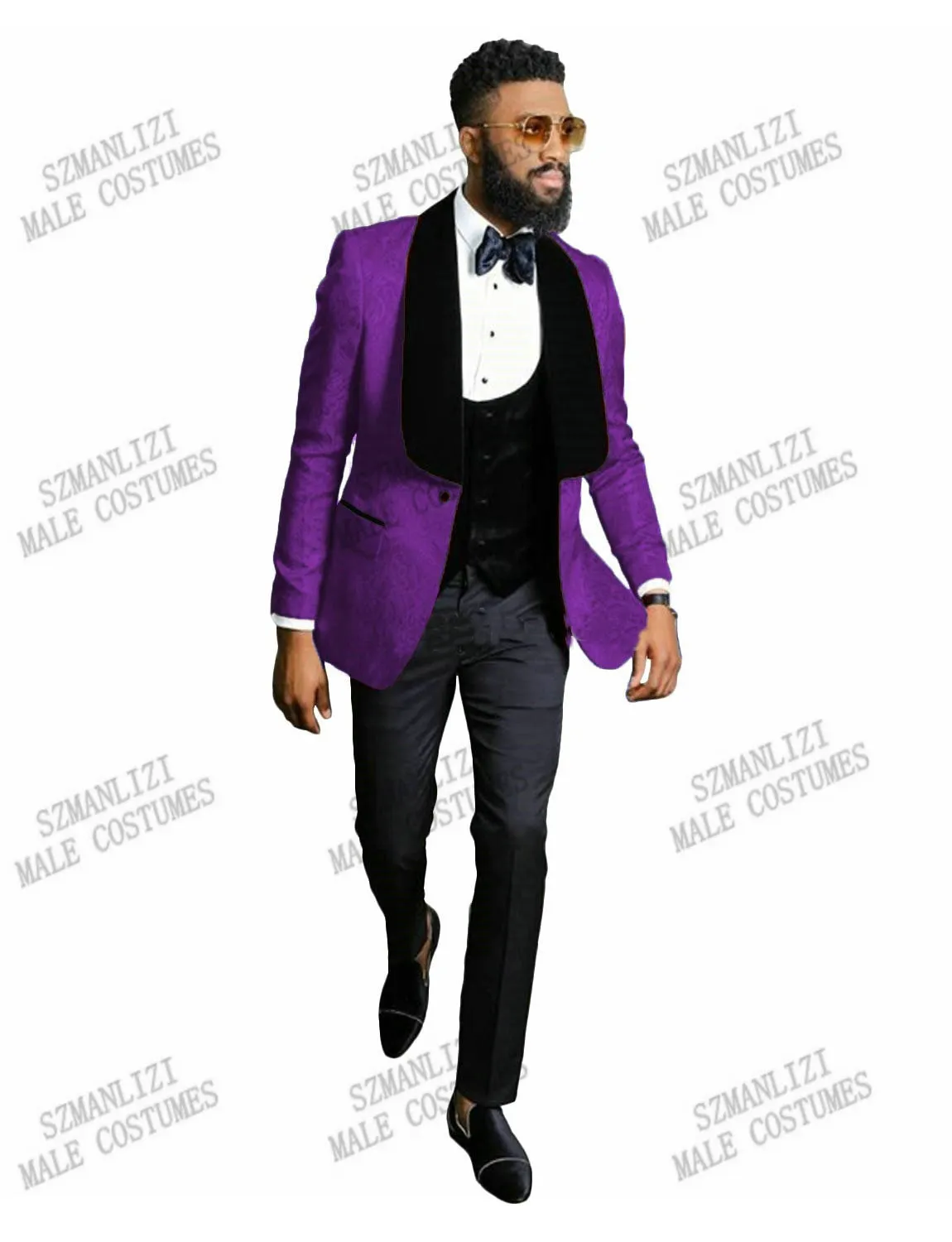 Men's purple tuxedo jacket hotsell