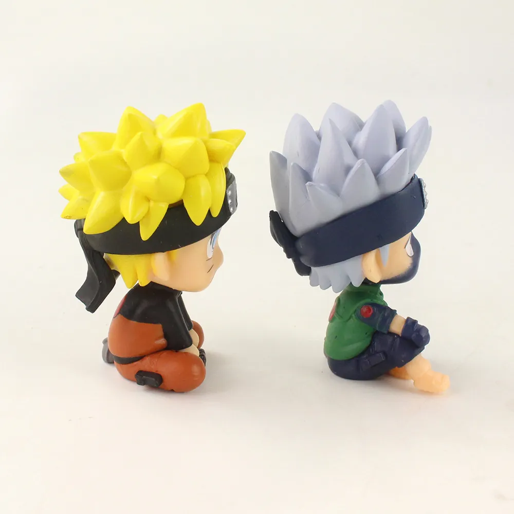 Naruto Uzumaki Action Figures para Crianças, Kakashi, desenho