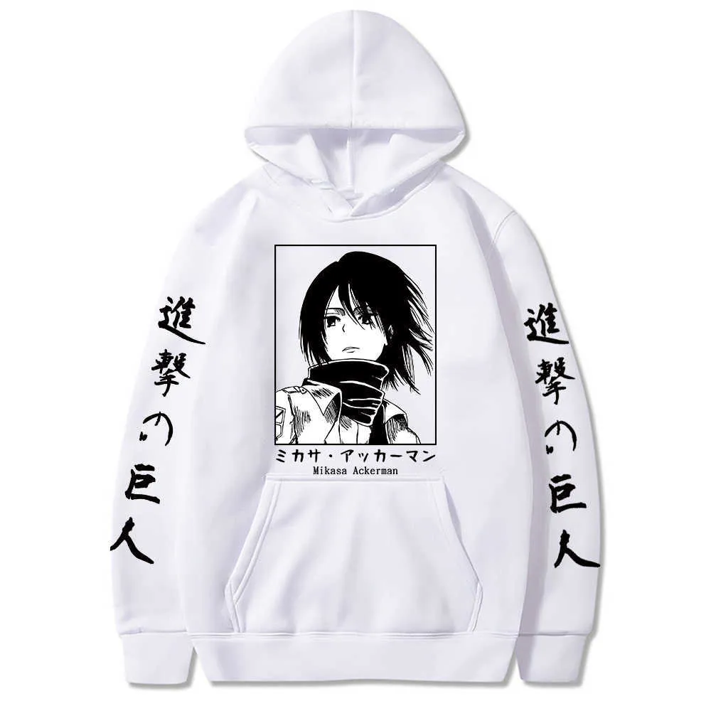 Attack on sales titan mikasa hoodie