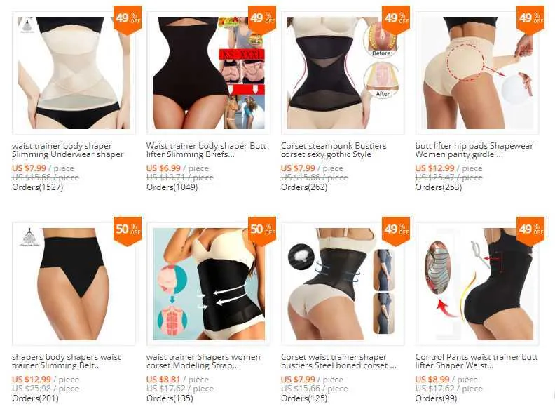 Shapewear Slimming Underwear Waist Trainer Body Shaper Modeling Strap Slimming  Belt Women Corsets Tummy Control Opening Crotch 210708 From 11,79 €