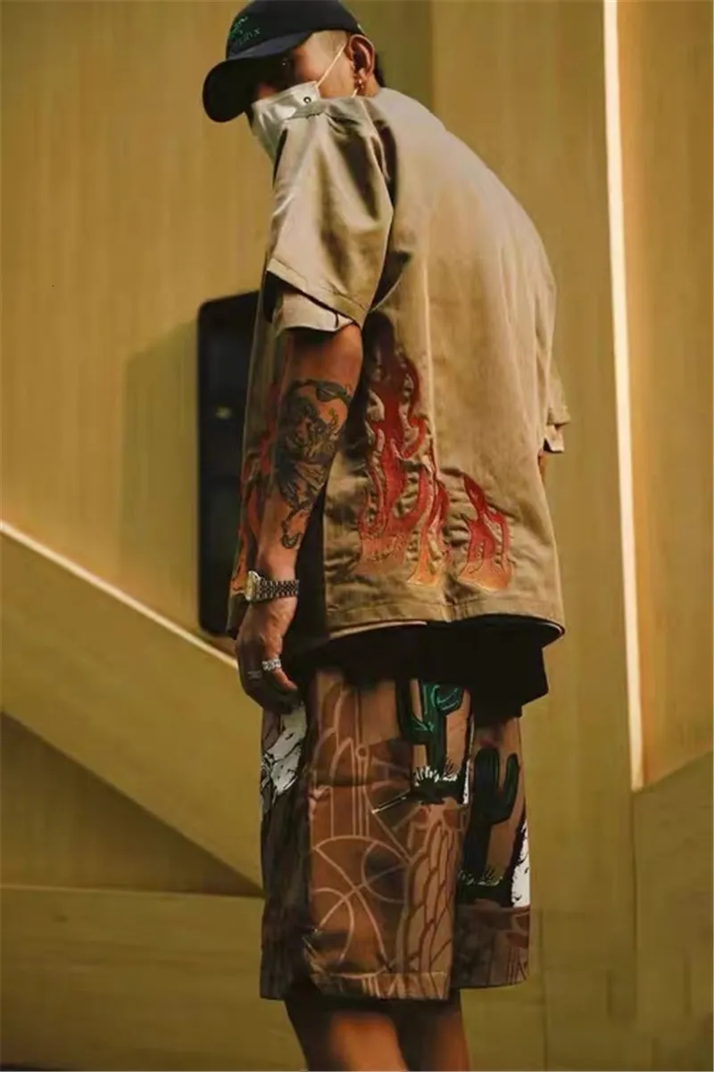 cactus jack button down