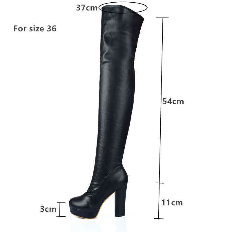 Thigh high boots sales for big feet
