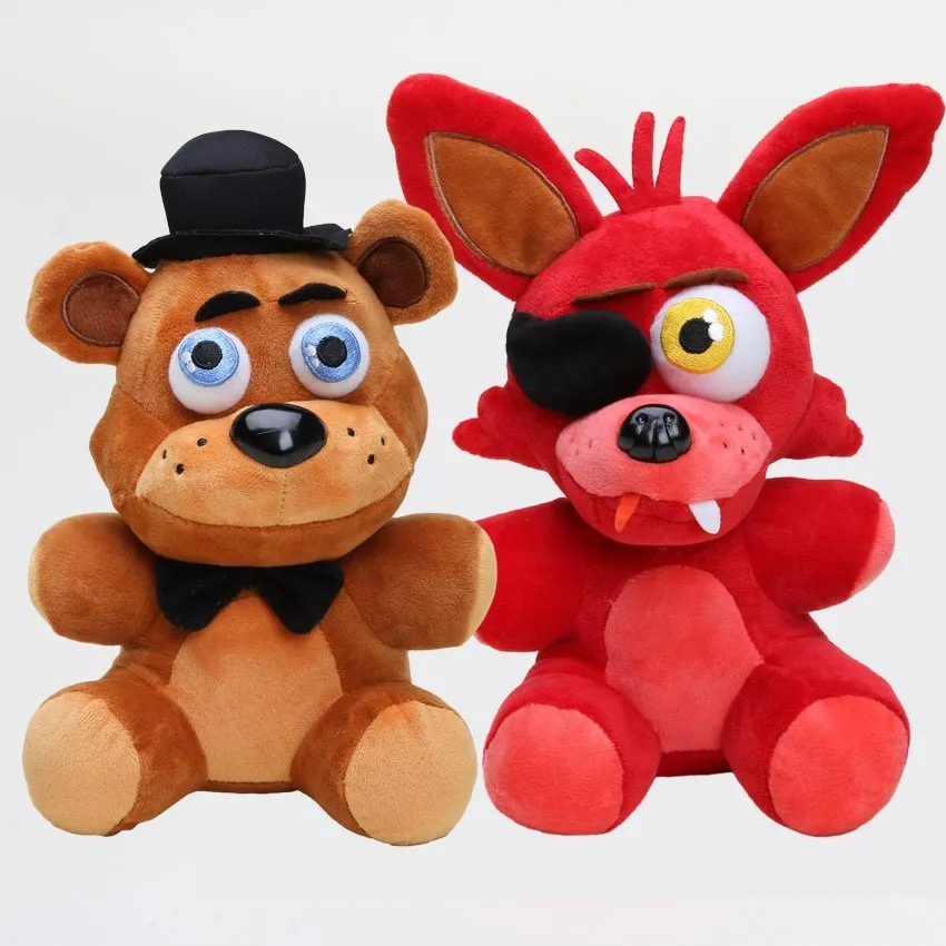 PRETTY】 18-25cm Five Nights At Freddy's 4 FNAF Freddy Fazbear Bear Plush  Toys Doll