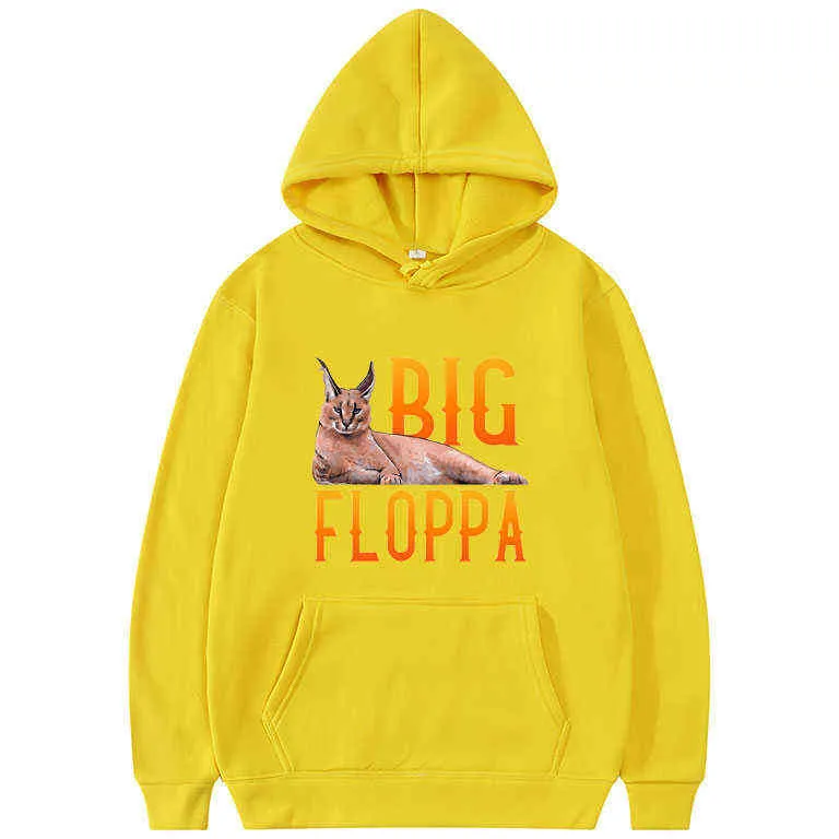 Hip Hop Tendência Grande Floppa Meme Caracal Gato Imprimir