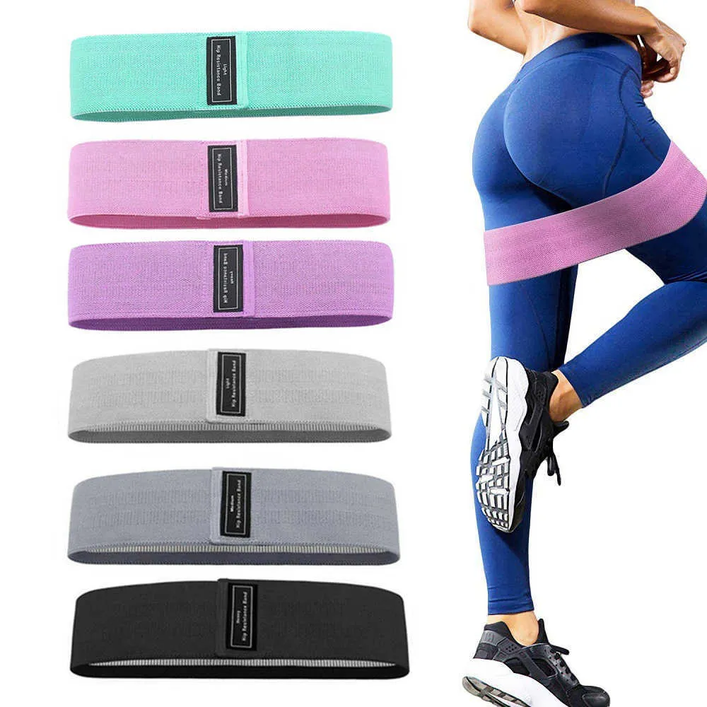 Yoga Elastic Resistance Bands Loop Exercise Rubber Band Training