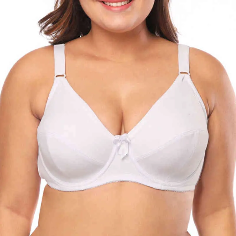 TELIMUSSTO Women Underwire Plus Size Bras 3/4 Coverage Non padded Brassiere  Underwear 36 38 40