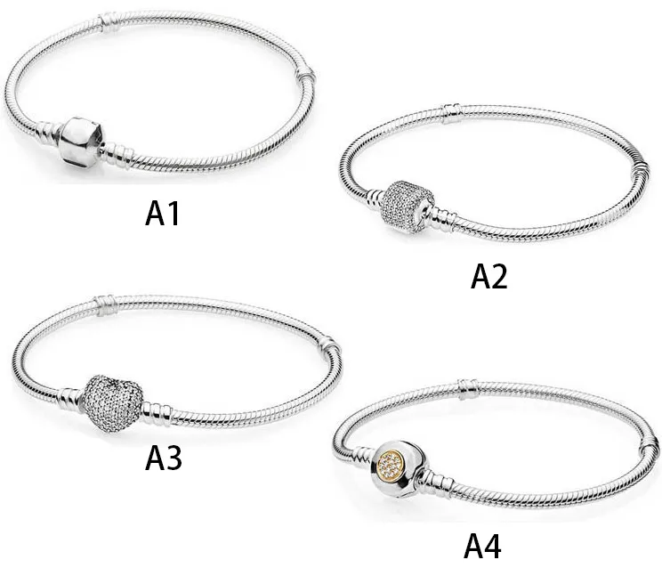 Подлинное S925 Стерлинговое Серебро Fit Pandora Любовь Сердце Сердце ПолныйБриллиант Браслет Змея Костная Цепочка Базовая Цепочка Бусина Любовь СердцеГолубая Криста Очарование Для Браслета DIY Beads Чари От 2 669 руб.
