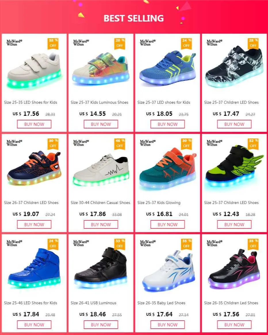 World balance led shoes top