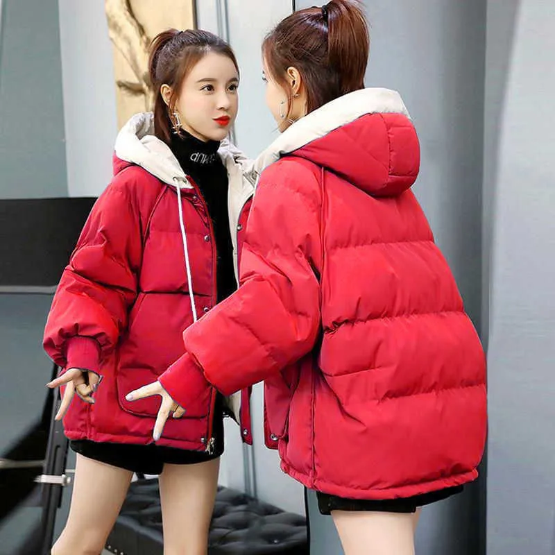 Womens red padded jacket with fur hood hotsell
