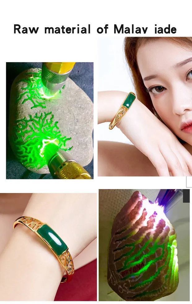 Legend of the sales blue sea jade bracelet