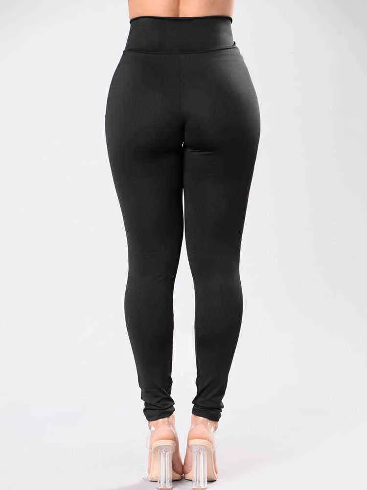 Fashion Women Compression Slim Fitness Calças Running Sports Gym Yoga Tights  Leggings H1221 De $44,5