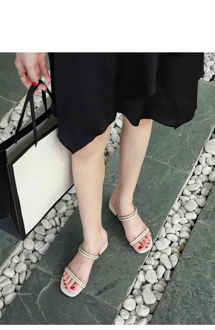 Summer Women Slide Slippers Sandals Shoes Woman Narrow Band Sexy