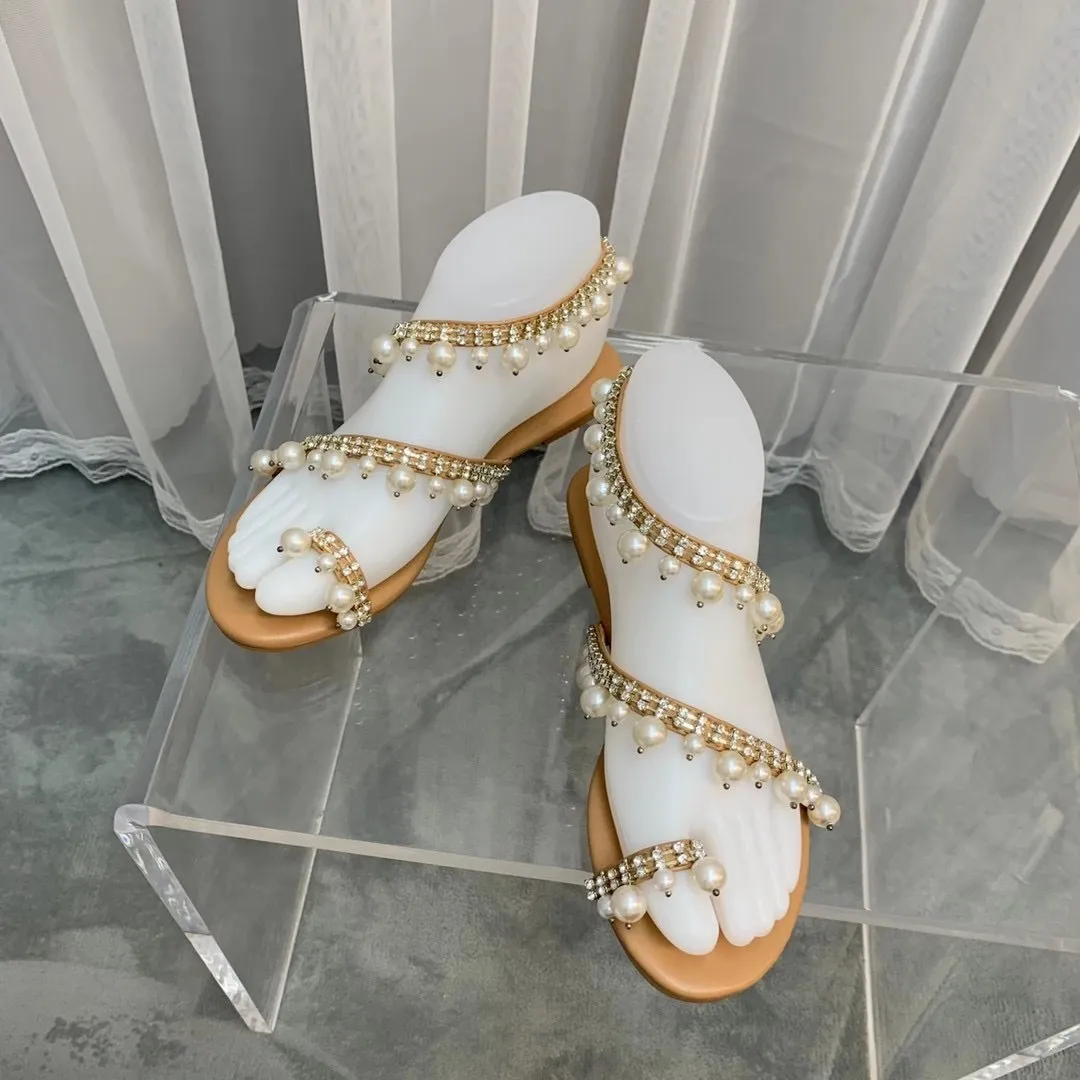 Mode Vrouwen Platte Sandalen Clip Teen Elegante Dia s Cross Band Hollow Slippers Zomer Casual Dames Strandschoenen Vrouw Maat 35 39 210513