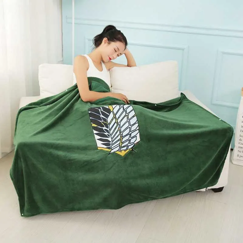 Attack on sales titan levi blanket
