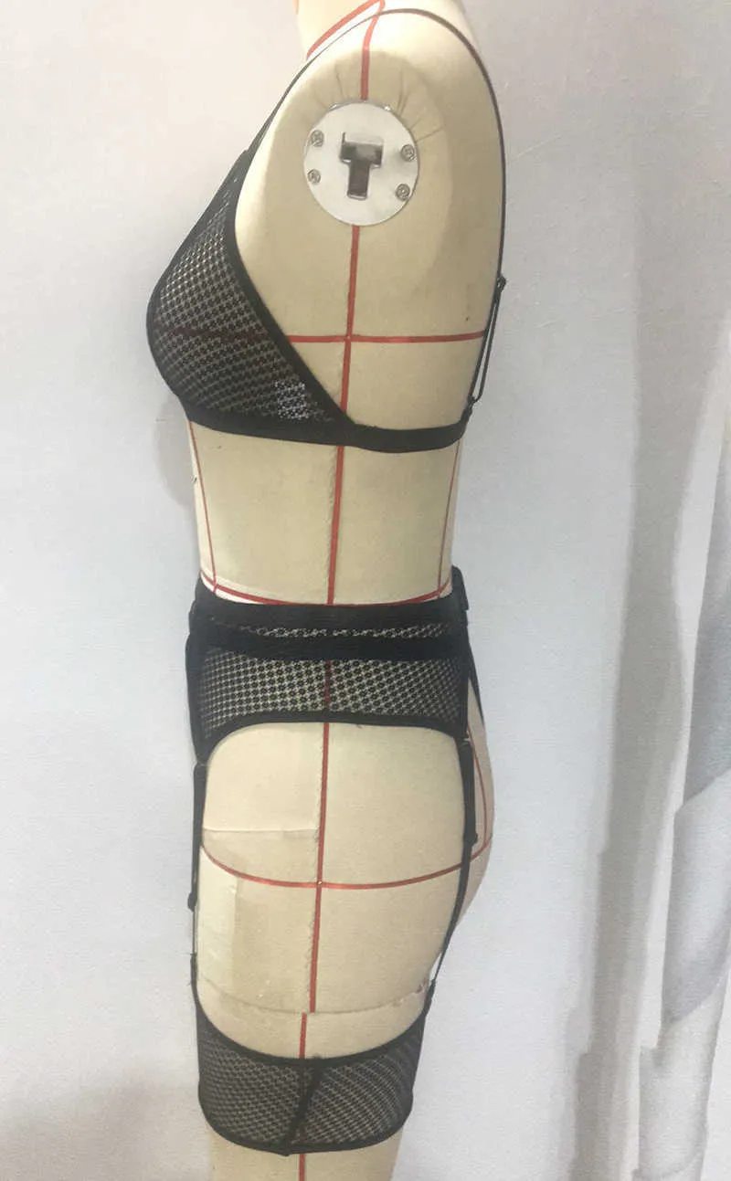 Transparent Porno Lace Nightwear Mesh Bra Panty Sleepwear Suit Hot Erotic  Underwear Babydoll Women Sexy Lingerie Set With Garter S0825 From 9,85 €   DHgate