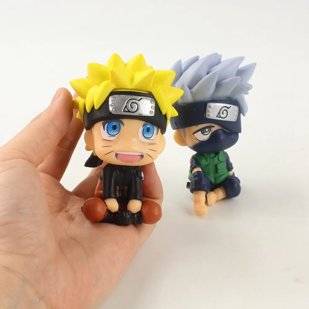 Naruto Brinquedos De Tijolo Figuras De Ação De Desenho Animado