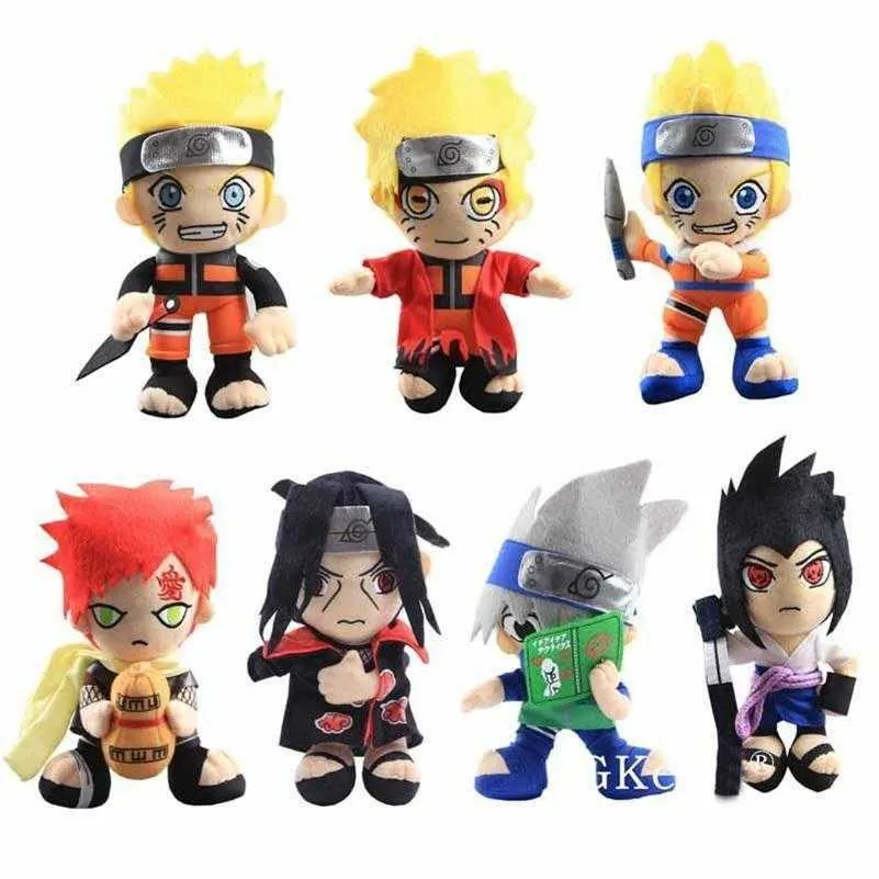 Pelucia Hatake Kakashi Naruto Sasuke Gaara Fofo 5