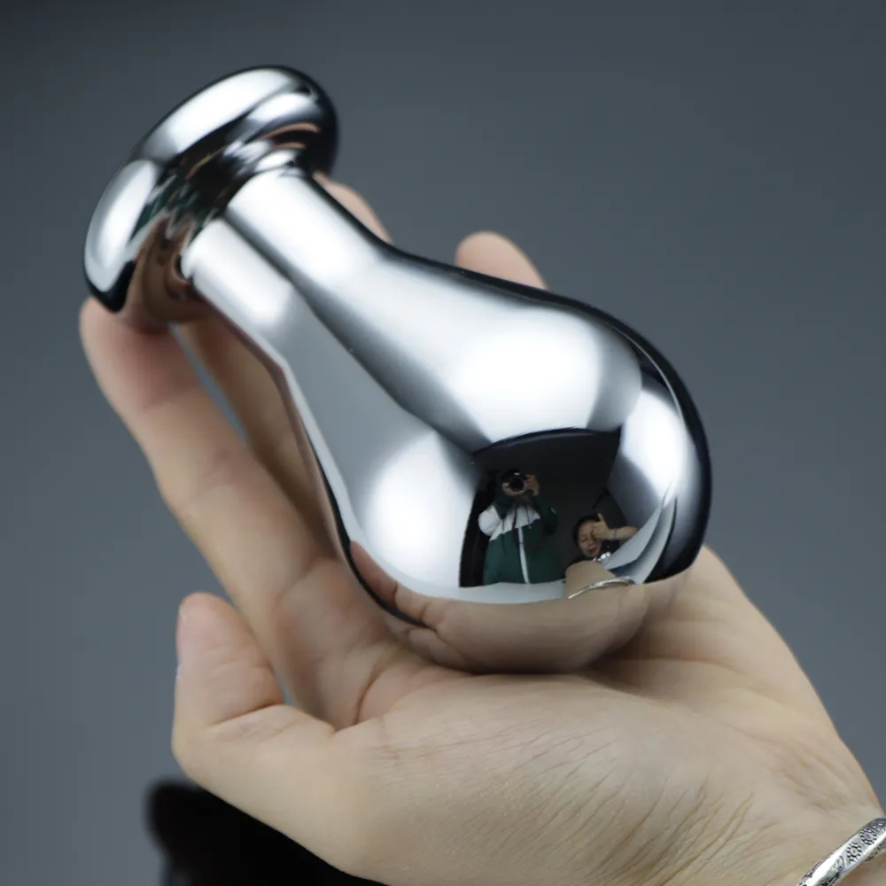 Stainless Steel Butt Plug, Fist Design, Adult Use