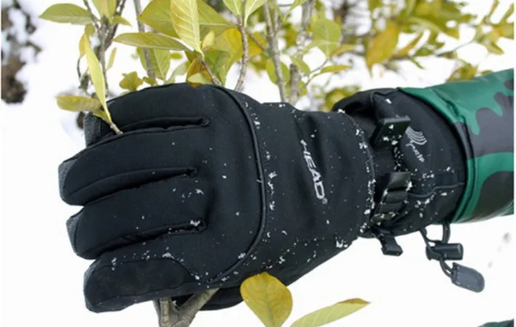 BORLENI Guantes de motocicleta con calefacción para hombres y mujeres,  guantes de invierno impermeables y resistentes al viento para esquí,  snowboard