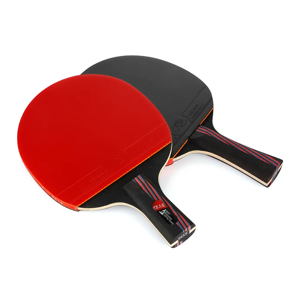 PRO-SPIN Raquette de Ping-Pong en Fibre Carbone, Lame à 7 Plis, Caoutchouc  Offensif, Éponge de 2,0 mm, Étui Protection Caoutchouc de Qualité