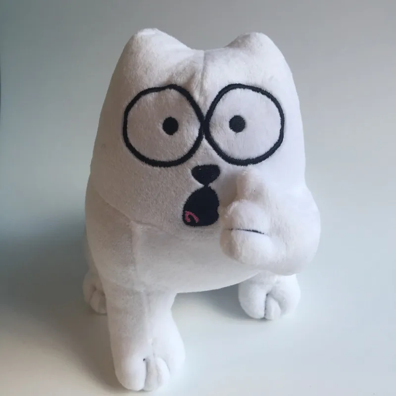Boneca de pelúcia de gato simulação, modelo de animal de brinquedo realista Kawaii, gato de pelúcia realista, decoração de casa para amantes de gatos, crianças, adultos, meninos e meninas