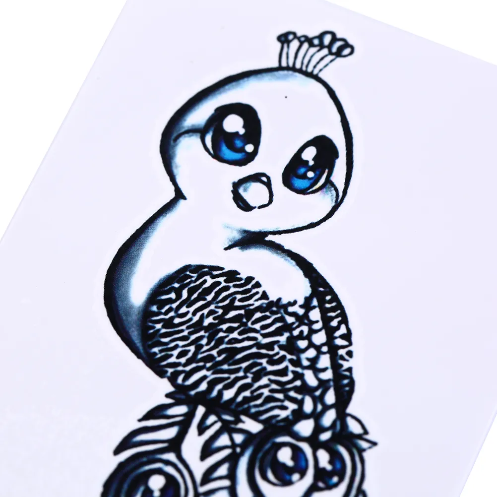 Leuke Flash Tatoeages: Mini Pauw Tijdelijke Tattoo Stickers Voor Vrouwen  Waterdichte Arm Body Art Van 0,5 € | DHgate, image size:1002x1002