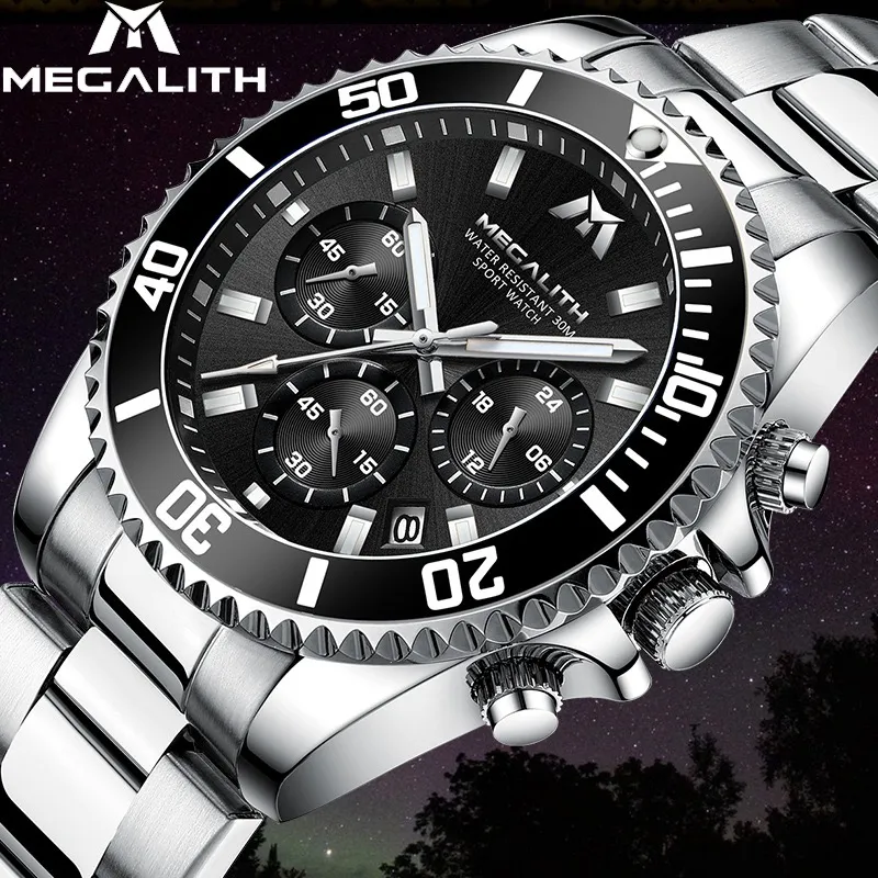 k Erkek Moda Gunluk Analog Saat 2024 Kronograf su gecirmez 24 saatlik ekran