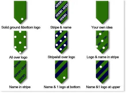 Suggested Tie Design Ideas