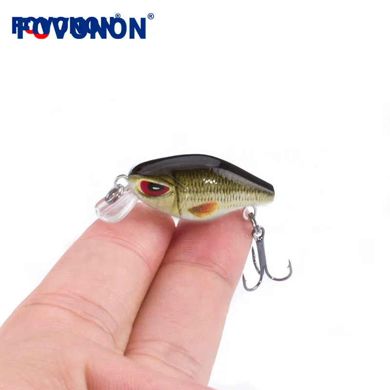 Fovonon New Fishing 3cm 1.8g Crankbaits Micro Hard Pesca