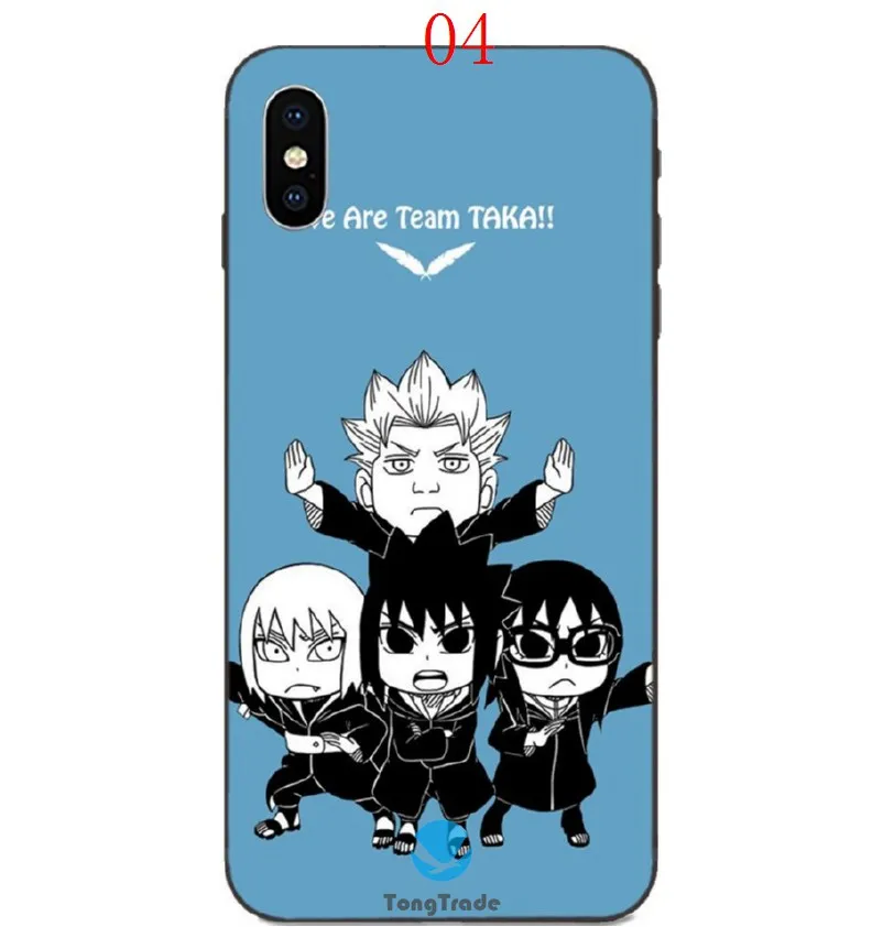iPhone [TongTrade] Naruto Akatsuki Clan Nuvem Símbolo impresso capa para 11  Pro 8 7 6s 5s 6p 5p X XS Max Samsung M40 Huawei P30 Caso Pro personalizado