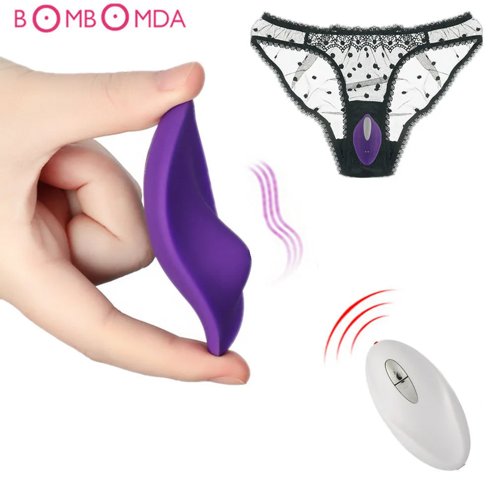 Purple Women'S Wearable Jumper Wireless Remote Control Vibrator