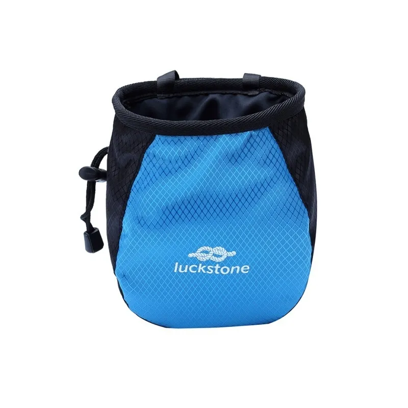 Alomejor - Bolsa de tiza para escalada en roca (magnesio, bolsa de polvo,  bolsa de tiza para almacenamiento de tiza, cinturón de cintura con  cremallera