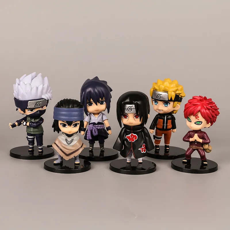 Anime Naruto, Uchiha Itachi, Sasuke, E Uzumaki Hatake Kakashi Modelo De  Ação Figura De Desenho Animado Dom Crianças Brinquedos < Ação e as figuras  do brinquedo 