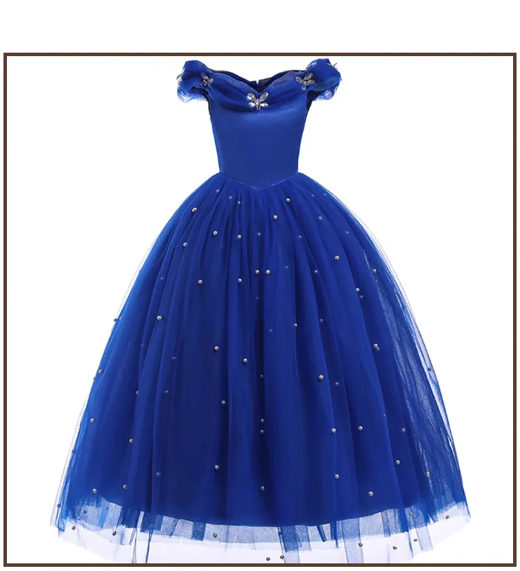 Criança Menina Vestidos Sofia Cinderela Princesa Vestidos Para Meninas  Trajes Do Bebê Menina Roupas Infantis 2 A 8 Anos - Trajes De Cosplay -  AliExpress