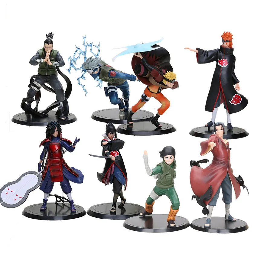 Set De Figuras Anime Naruto 2