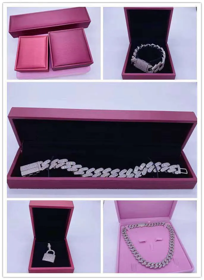 Collier Tennis Cœur En Argent Avec Moissanite Multicolore_voghion.com