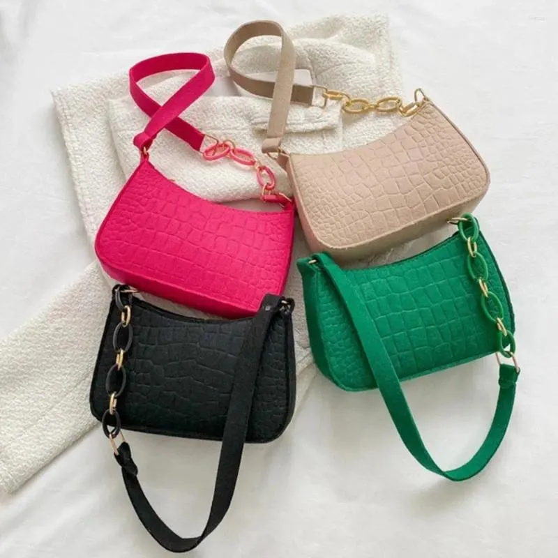 Bolso De Hombro Pequeño Y Sencillo Para Mujer, Bandolera Retro De Cuero Pu Con Borlas