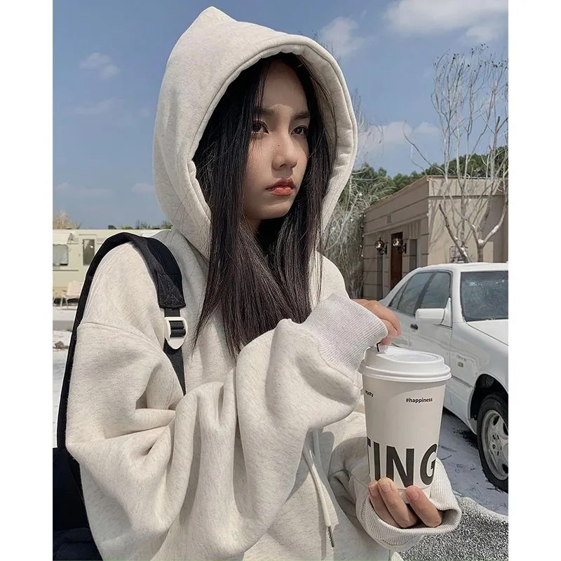 Pullover Hoodie Angel Clothing Pure Angel Hoodie Velvet Hooded