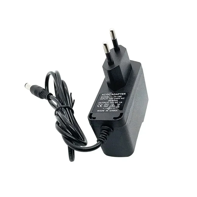 EUプラグDC ACコンバーター充電器セキュリティカメラ用 5V 1A 