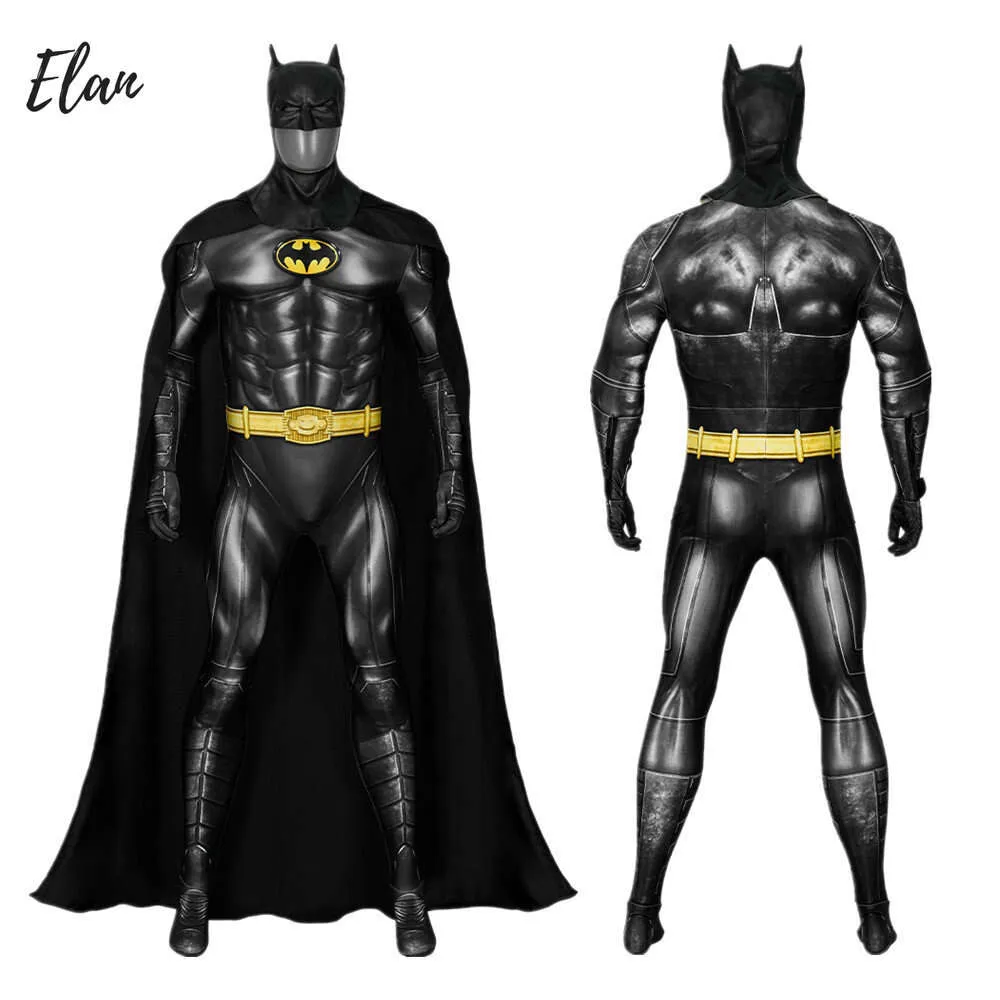 3D digitaal printen Bat pak vermomming Bruce Wayne Keaton Bat pak film Flash Bat cosplay Bruce cosplay kostuum Zentai Suitcosplay